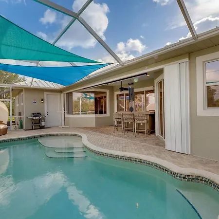 Villa Port Charlotte Retreat With Lanai, Pool And Gas Grill!